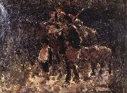 Nicolae Grigorescu Gypsies with Bear oil painting artist